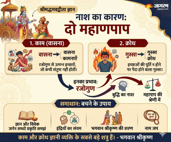 श्रीमद्धगवद्गीता के दो महापाप